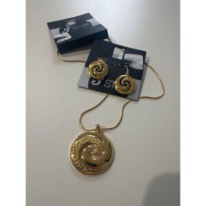 Earrings and Necklace Set